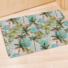 Abstract Palm Tree Hawaiian Print Door Mat-grizzshop