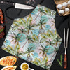 Abstract Palm Tree Hawaiian Print Men's Apron-grizzshop