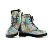 Abstract Palm Tree Hawaiian Print Men's Boots-grizzshop