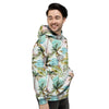 Abstract Palm Tree Hawaiian Print Men's Hoodie-grizzshop