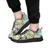 Abstract Palm Tree Hawaiian Print Men's Sneakers-grizzshop