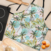 Abstract Palm Tree Hawaiian Print Women's Apron-grizzshop