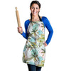 Abstract Palm Tree Hawaiian Print Women's Apron-grizzshop