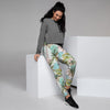 Abstract Palm Tree Hawaiian Print Women's Joggers-grizzshop