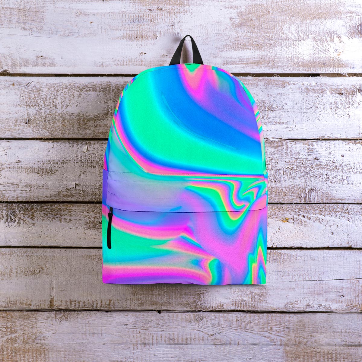 Abstract Pastel Holographic Backpack-grizzshop