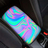 Abstract Pastel Holographic Car Console Cover-grizzshop