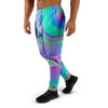 Abstract Pastel Holographic Men's Joggers-grizzshop