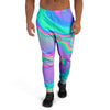 Abstract Pastel Holographic Men's Joggers-grizzshop