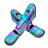 Abstract Pastel Holographic Muay Thai Shin Guard-grizzshop