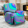 Abstract Pastel Holographic Recliner Cover-grizzshop