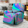 Abstract Pastel Holographic Recliner Cover-grizzshop