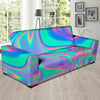 Abstract Pastel Holographic Sofa Cover-grizzshop