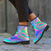 Abstract Pastel Holographic Women's Boots-grizzshop