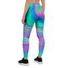 Abstract Pastel Holographic Women's Leggings-grizzshop