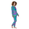 Abstract Pastel Holographic Women's Pajamas-grizzshop