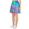 Abstract Pastel Holographic Women's Skirt-grizzshop