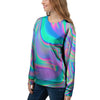 Abstract Pastel Holographic Women's Sweatshirt-grizzshop