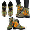 Abstract Peace Women's Leather Boots-grizzshop