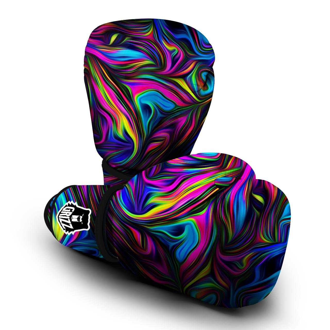 Abstract Psychedelic Boxing Gloves-grizzshop