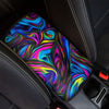 Abstract Psychedelic Car Console Cover-grizzshop