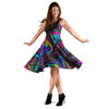 Abstract Psychedelic Dress-grizzshop