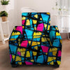 Abstract Psychedelic Graffiti Armchair Cover-grizzshop