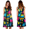 Abstract Psychedelic Graffiti Dress-grizzshop