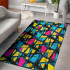 Abstract Psychedelic Graffiti Floor Mat-grizzshop