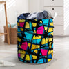 Abstract Psychedelic Graffiti Laundry Basket-grizzshop
