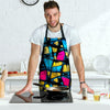 Abstract Psychedelic Graffiti Men's Apron-grizzshop