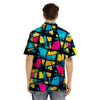 Abstract Psychedelic Graffiti Men’s Hawaiian Shirt-grizzshop