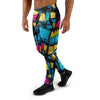 Abstract Psychedelic Graffiti Men's Joggers-grizzshop
