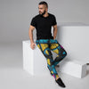 Abstract Psychedelic Graffiti Men's Joggers-grizzshop