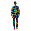 Abstract Psychedelic Graffiti Men's Pajamas-grizzshop