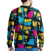 Abstract Psychedelic Graffiti Men's Sweatshirt-grizzshop