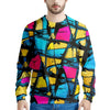 Abstract Psychedelic Graffiti Men's Sweatshirt-grizzshop