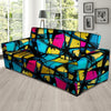 Abstract Psychedelic Graffiti Sofa Cover-grizzshop