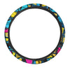 Abstract Psychedelic Graffiti Steering Wheel Cover-grizzshop