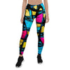 Abstract Psychedelic Graffiti Women's Leggings-grizzshop