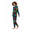 Abstract Psychedelic Graffiti Women's Pajamas-grizzshop