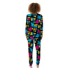 Abstract Psychedelic Graffiti Women's Pajamas-grizzshop