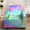 Abstract Psychedelic Holographic Armchair Cover-grizzshop