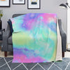 Abstract Psychedelic Holographic Blanket-grizzshop