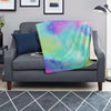 Abstract Psychedelic Holographic Blanket-grizzshop