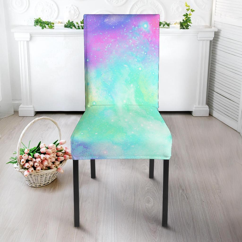 Abstract Psychedelic Holographic Chair Cover-grizzshop