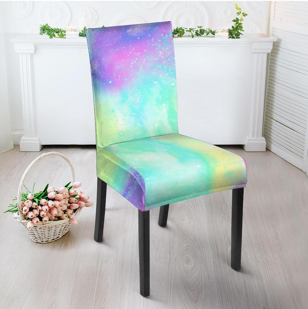 Abstract Psychedelic Holographic Chair Cover-grizzshop