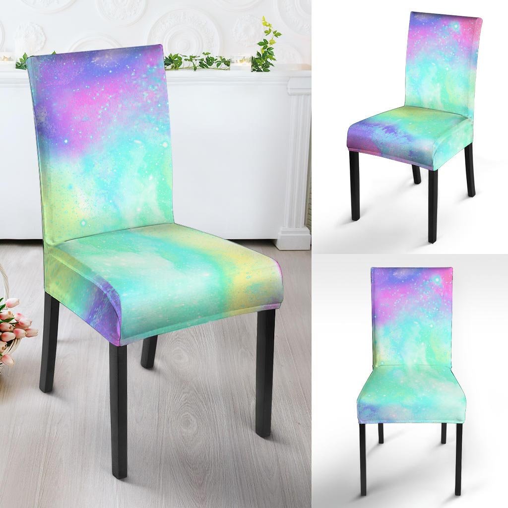 Abstract Psychedelic Holographic Chair Cover-grizzshop