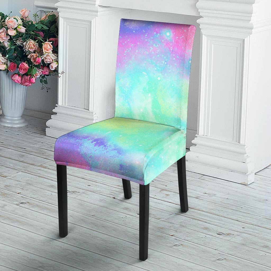 Abstract Psychedelic Holographic Chair Cover-grizzshop