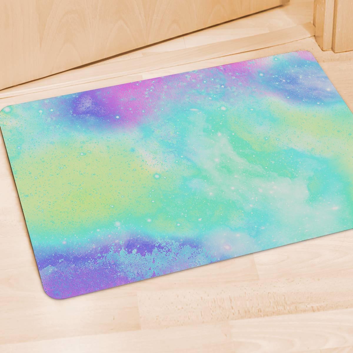 Abstract Psychedelic Holographic Door Mat-grizzshop