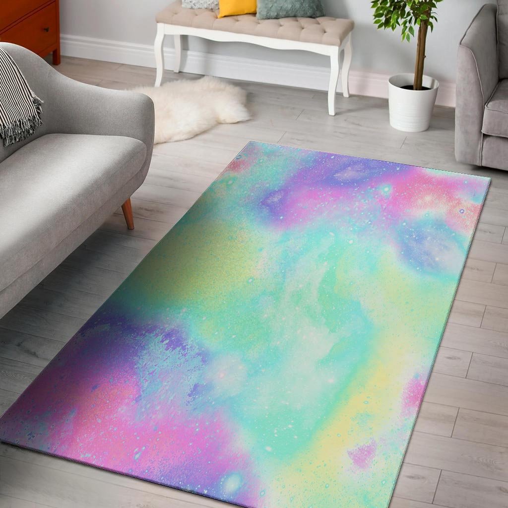 Abstract Psychedelic Holographic Floor Mat-grizzshop